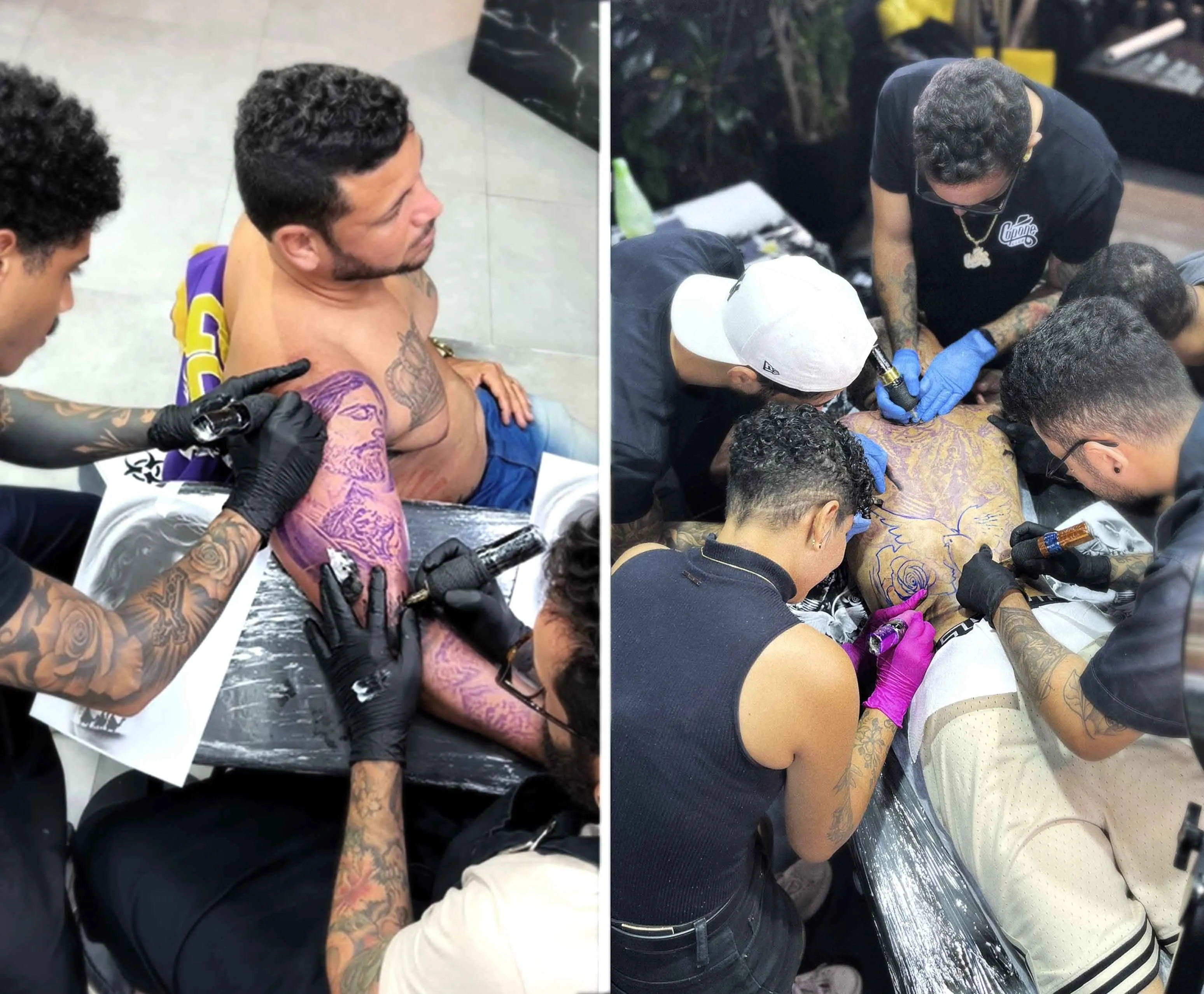 Fechamento de tatuagem em sessão única
